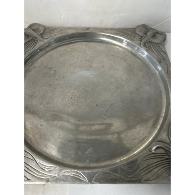 Arthur Court 1970s Arthur Court Square Elephant Tray For Sale - Image 4 of 9