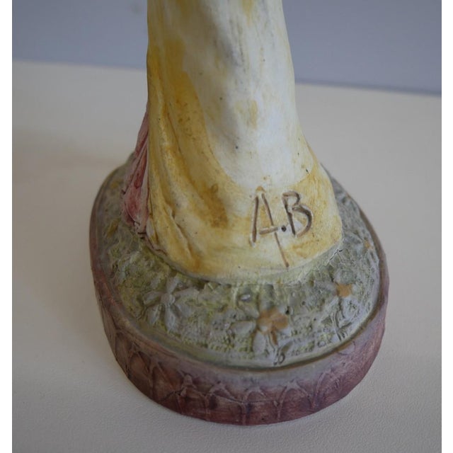 Vintage Lovers Ceramic Figurine, 1980s For Sale - Image 3 of 8