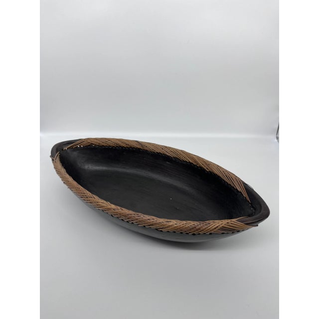 Large Vintage Sasak Pottery Bowl For Sale - Image 10 of 10