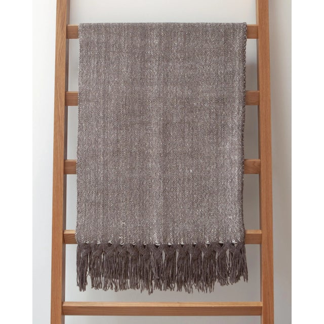 2020s Double Fringed Throw For Sale - Image 5 of 5