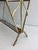 Brass 1940s Brass and faux bamboo magazine rack by Maison Baguès For Sale - Image 8 of 12