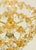 Orange Vintage Murano Glass and Gilt Metal 4-Light Fruit Chandelier, 1970s For Sale - Image 8 of 11