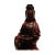 Kwan Yin Quan Yin Guanyin Bodhisattva Compassion Red Resin Lacquered 12” Statue. Acquired from a large estate in Georgia....