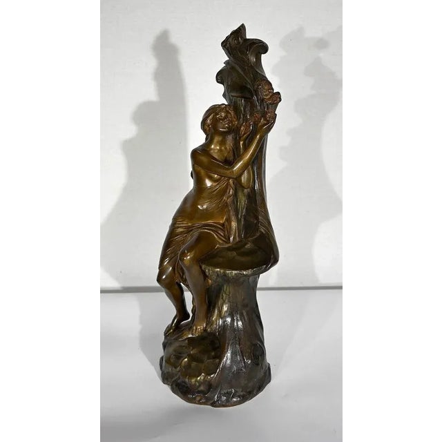 E. Drouot, La Source Sculpture, 1900s, Bronze For Sale - Image 11 of 18