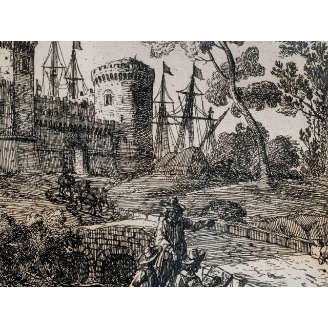 Landscape, 17th Century, Etching For Sale - Image 4 of 5