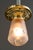 Historistic Brass Ceiling Lamp with Cut Glass Shade, Vienna, Austria, 1890s For Sale - Image 14 of 18