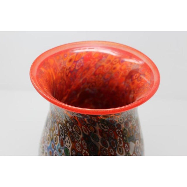 Early 21st Century Gambaro & Poggi - Murrine Murano Vase by Gambaro For Sale - Image 5 of 7