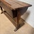 Wood Antique French Double School Desk with Inkwells, 20th Century, 1890s For Sale - Image 7 of 10