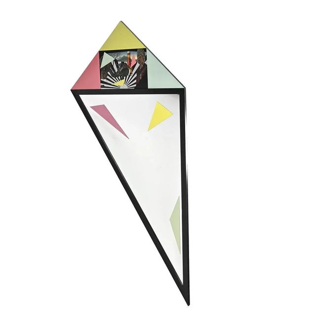 1980s Large Swiss Mirror by Mario Eichmann, 1980s For Sale - Image 5 of 5
