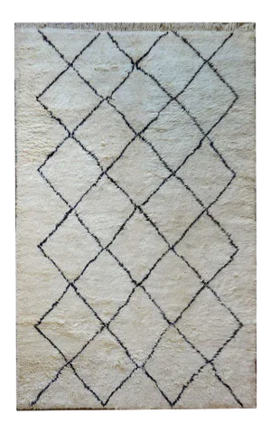 Late 20th Century Vintage Moroccan Rug