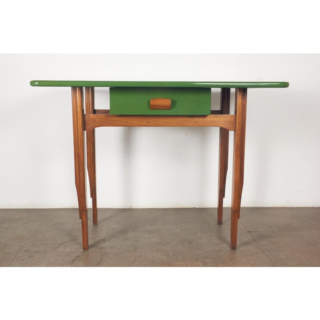 Desk with Chest of Drawers attributed to Giotto Stoppino, 1960s, Set of 2 For Sale - Image 11 of 18