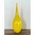 Mid-Century Modern Vintage Yellow Glass Teardrop Vase For Sale - Image 3 of 12