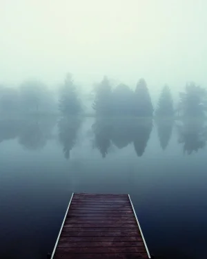 Milwaukke Dock Color Photograph