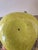 Large Vintage Chinese Green and Pink Glazed Ceramic Peach Altar Fruit For Sale - Image 9 of 10