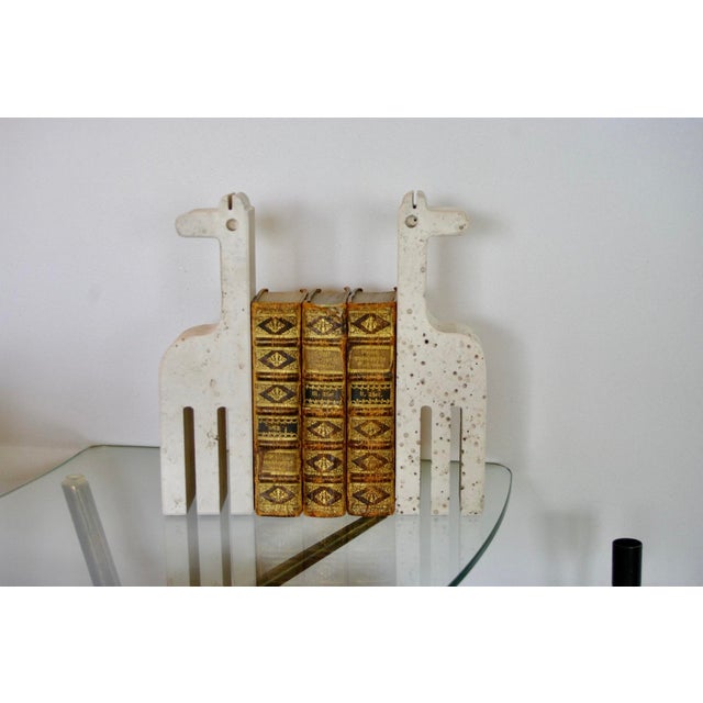 Giraffe Bookends by Enzo Mari for Fratelli Manelli, 1970, Set of 2 For Sale - Image 9 of 10