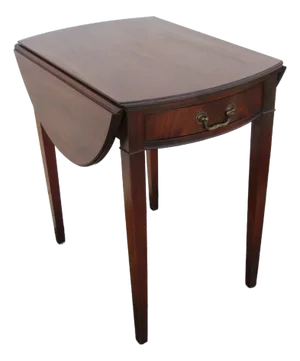 Imperial Drop Leaf Mahogany Side End Table 5852