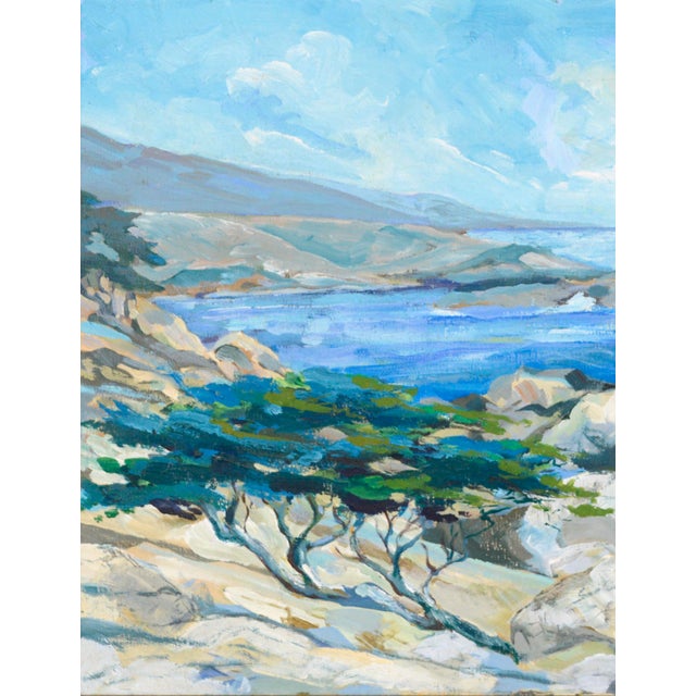 Pacific Grove Looking to Big Sur Ocean by Matola For Sale - Image 4 of 6