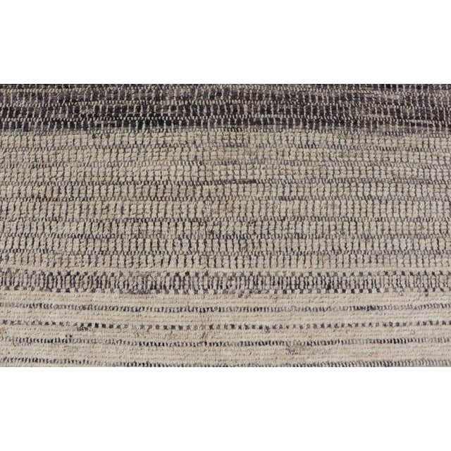 Hand-Knotted Modern Tribal Rug by Keivan Woven Arts, Wool, 9'5 X 12'1 For Sale - Image 9 of 12