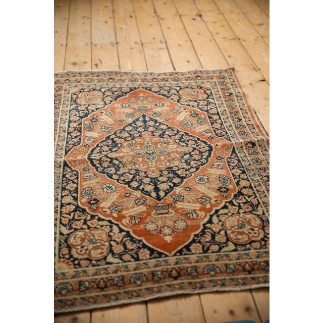 Antique Tabriz Rug - 3'1" x 4'5" For Sale In New York - Image 6 of 9