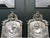 Mid-20th Italian Rococo Silver Beech Mirror Pair Full Length Floor For Sale - Image 14 of 18