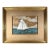 Vintage 3d Mixed-Media Maritime Ship Portrait of a Racing Yacht, Style of Thomas H. Willis. For Sale