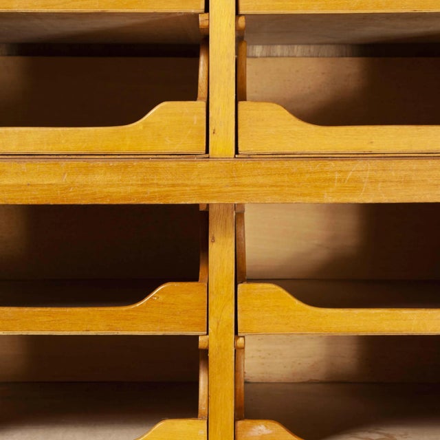 Single Fronted Haberdashery Storage Unit from Sturrock & Son, 1950s For Sale - Image 4 of 15