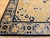 Vintage Chinese Art Deco Rug, Hand-Knotted Wool, Tan & Blue, 1900s, 4' x 7' For Sale - Image 10 of 14