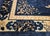 Antique Chinese Art Deco Rug, Hand-Knotted Wool Pile, Floral Motifs, 9' x 12' For Sale - Image 12 of 14