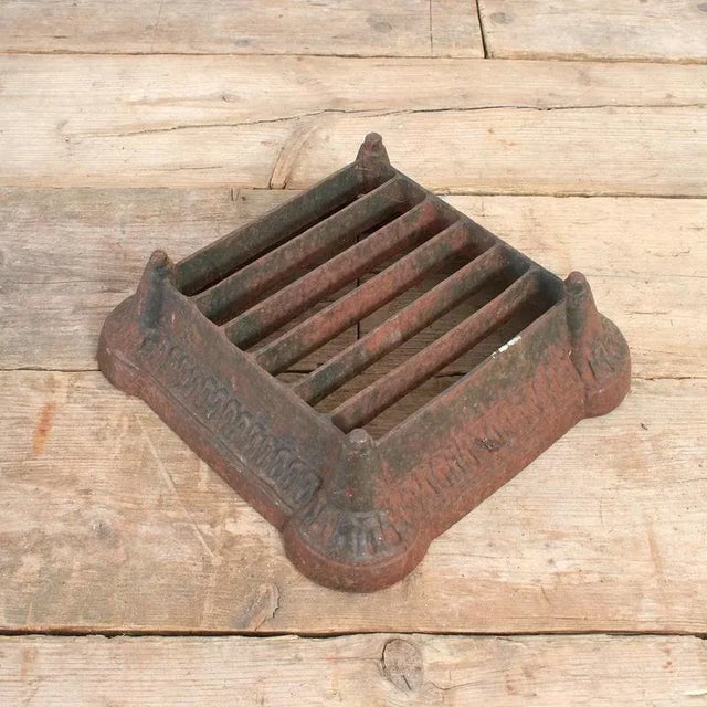 Antique Cast Iron Boot Scraper A beautiful and practical boot scraper with a lovely aged patina. Dimensions: Height:10cm...