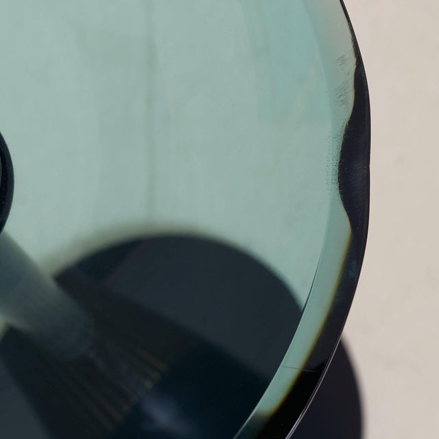 Italian 'Model 2087' Glass + Metal Floor-Standing Catchall by Max Ingrand, 1950s For Sale - Image 15 of 18