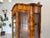 1980s Baroque Display Cabinet in Walnut, 1980s For Sale - Image 5 of 12
