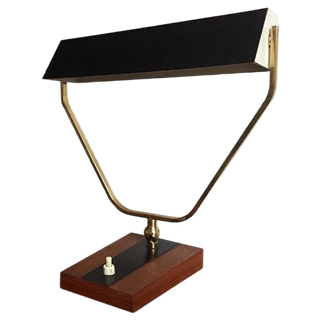 Vintage Brass Table Lamp from Kaiser Idell, 1950s For Sale