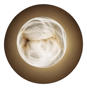 Saturn Cycle Wall Lamp by United Alabaster