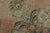 Tabriz Rug 9’6” X 12’4” Pink Wool Vintage Distressed Hand-Knotted Carpet For Sale In Philadelphia - Image 6 of 15