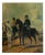 J. Cusachs, Military Officers on Horseback, 1890s-1910s, Oil on Canvas For Sale