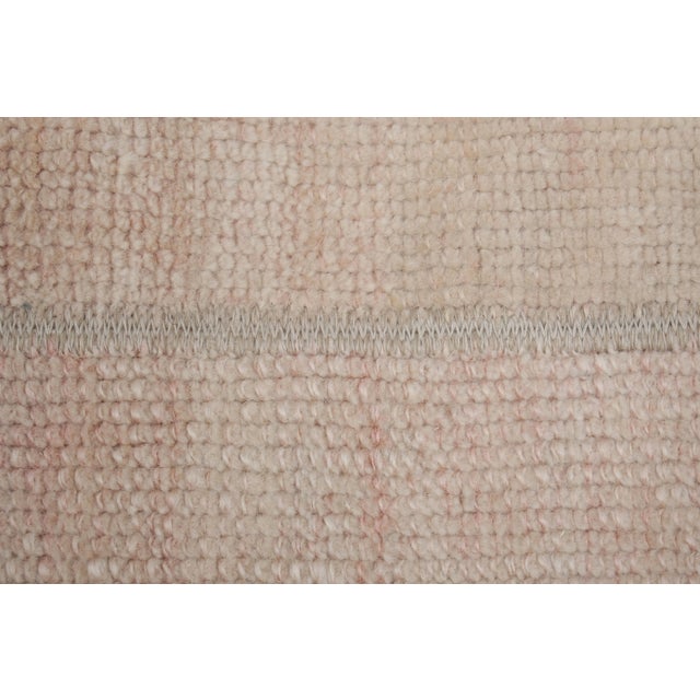 Camel Vintage Faded Turkish Oushak Rug Runner 2'1" X 10'5" For Sale - Image 8 of 12