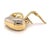 Mid 20th Century Mid 20th Century Chimento 18k Two Tone Gold Puffy Heart Pendant Charm Italy Designer For Sale - Image 5 of 9