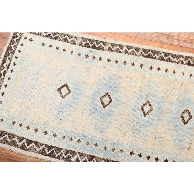 Textile Rare Long Narrow Antique Oushak Runner, 2'3'' X 22'10'' For Sale - Image 7 of 10