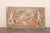 An Italian large-sized, fresco-style painting, artist unknown. This vintage artisan wall decoration from Italy has been...