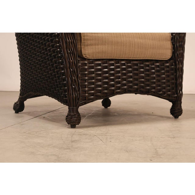 Northcape Pair of 'Richmond' Outdoor Wicker Patio Armchairs For Sale - Image 9 of 18