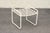 Mid-Century Modern Brown Jordan Vintage Pair 'Lido' Aluminum Outdoor Patio Stools or Ottomans For Sale - Image 3 of 12