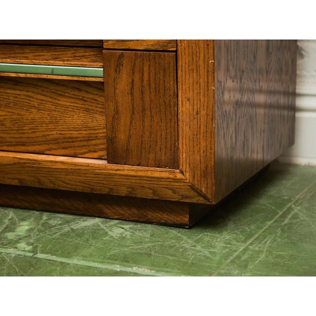 Chestnut Lane Brutalist 9 Drawer Dresser For Sale - Image 8 of 12