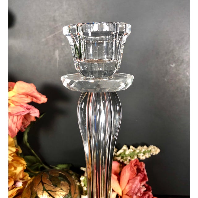 Mikasa Traditional Crystal Candle Holders a Pair Chairish