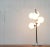 Silver Vintage Space Age Glass & Metal Table Lamp, 1970s For Sale - Image 8 of 18