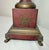 1910s Antique Handmade Painted French Red Tole Toleware Swan Metal Table Lamp Light For Sale - Image 5 of 18