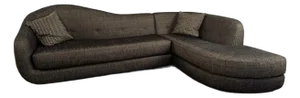 1980s Vladimir Kagan Style Serpentine Sectional Sofa by Carter Furniture