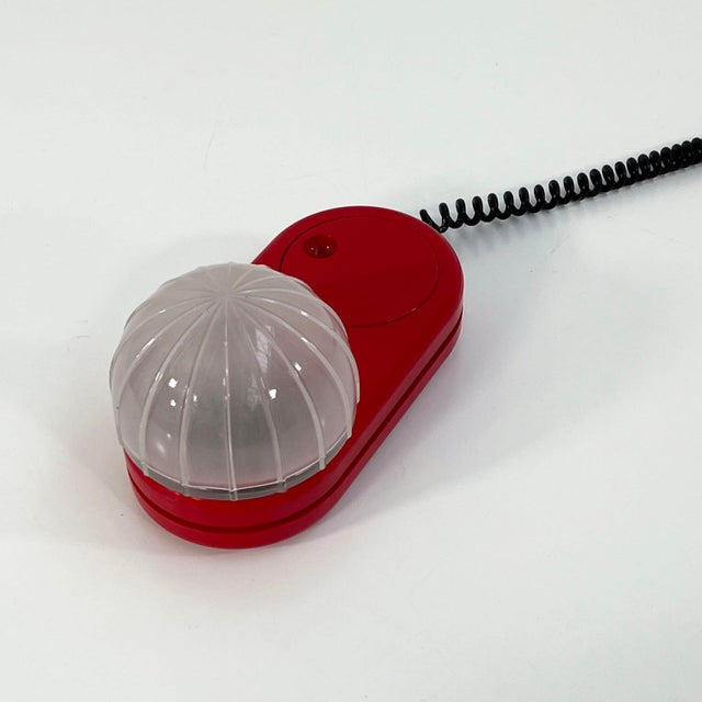 1970s Red Farstar Table Lamp by Adalberto Dal Lago for Francesconi, 1970s For Sale - Image 5 of 9