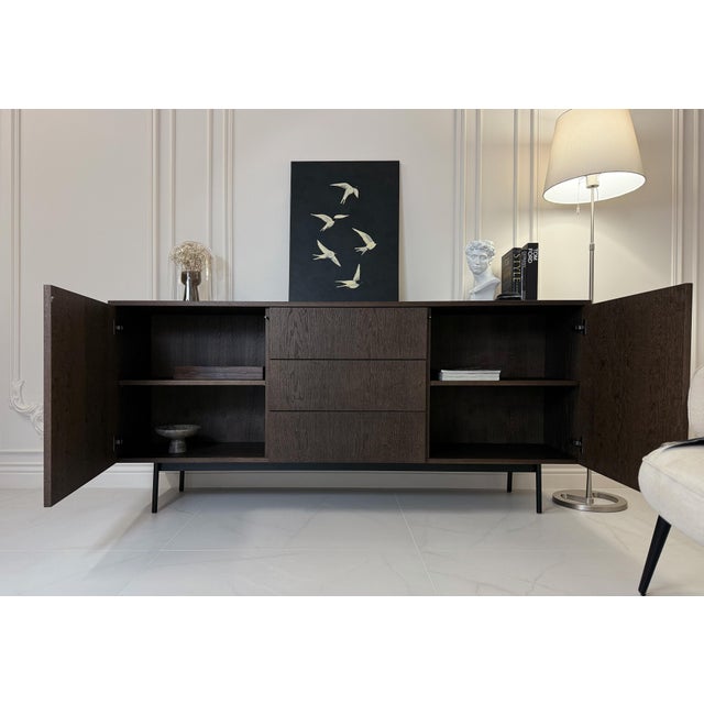 2020s Elite Credenza - Sideboard Wood Oak & Bio For Sale - Image 5 of 11