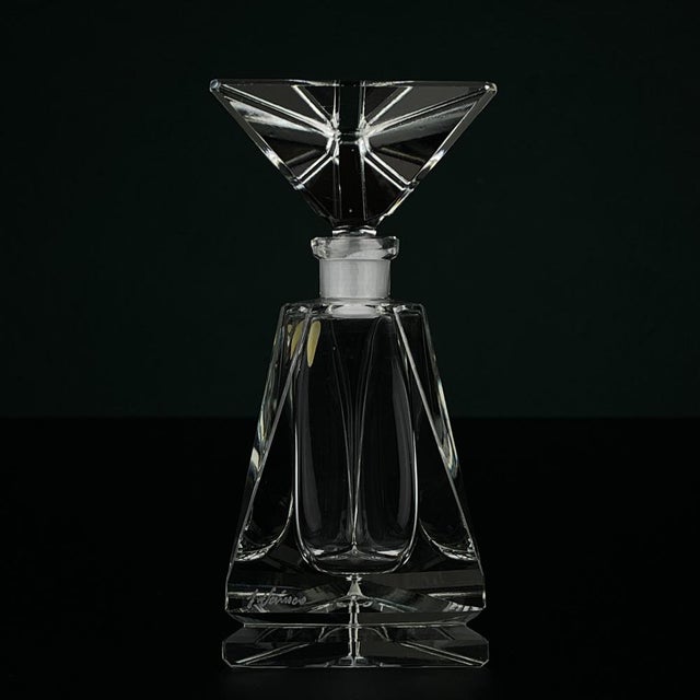 Vintage Crystal Perfume Bottle by Italo Varisco for Varisco, 1960s For Sale - Image 16 of 17