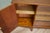 Brown British Teak and Glass Cabinet, 1960s For Sale - Image 8 of 9